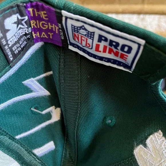 Philadelphia Eagles NFL Vintage Snapback Hat Pro Line Starter RARE - Picture 7 of 7